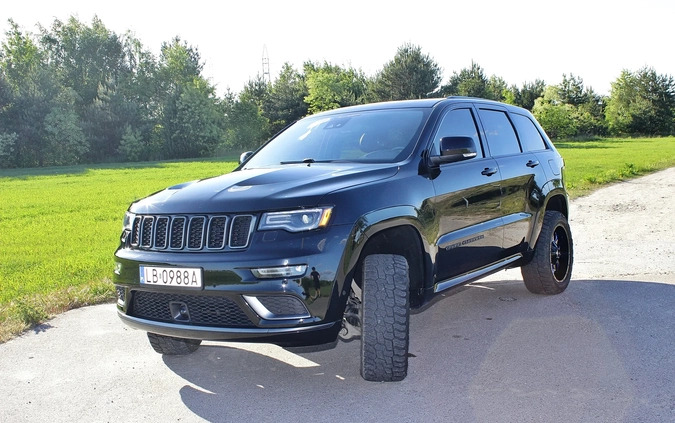 Jeep Grand Cherokee cena 190000 przebieg: 74000, rok produkcji 2019 z Żuromin małe 191